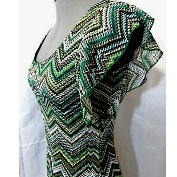 PURPLE RAIN Crochet Sweater Dress Small - Picture 3 of 4