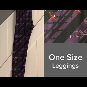 Patterned leggings