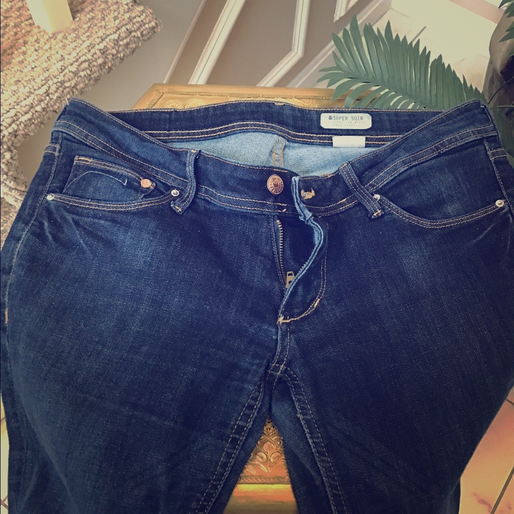Skinny jeans low waist 32x32