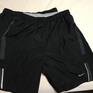 Two pair Nike Running Shorts
