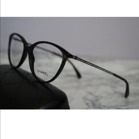 CHANEL Accessories - Chanel Swarvoski cat eye glasses NWOT