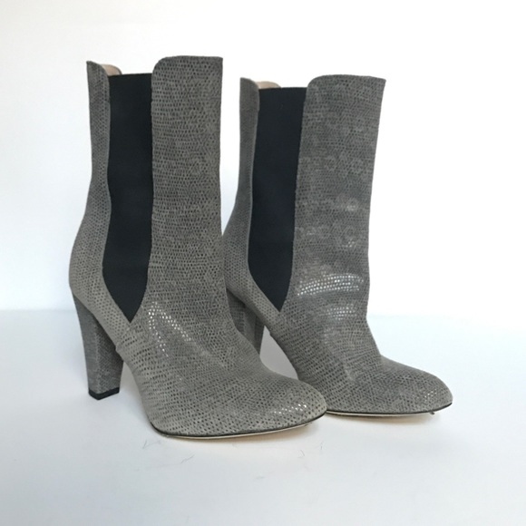 Like New REISS Python Print Boots - Picture 2 of 5