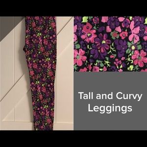 Flower leggings