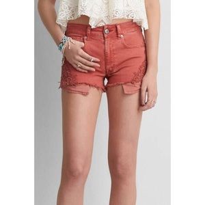 American Eagle Hi Rise Festival Shortie