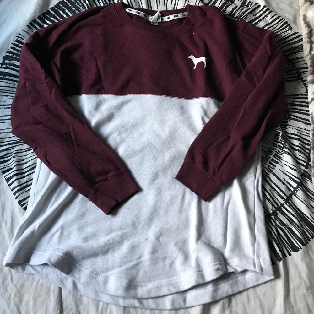 VS Pink #PINKNATION light sweatshirt