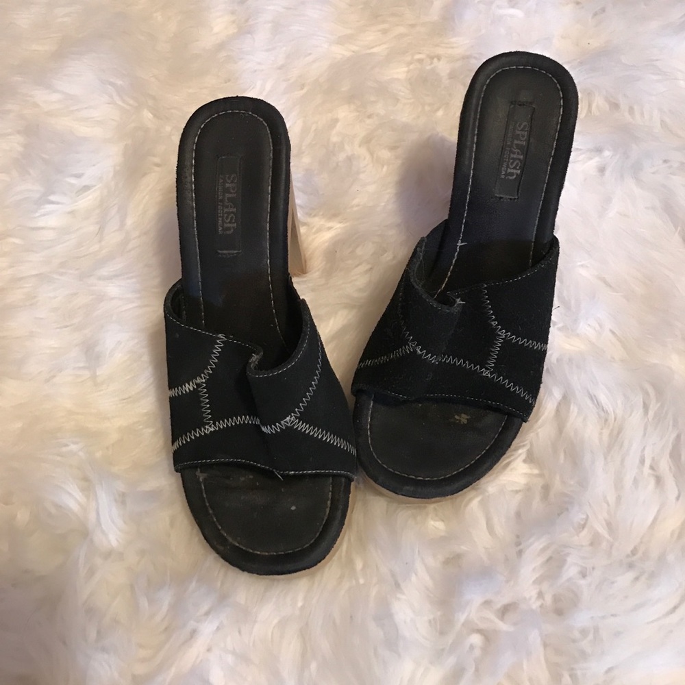 Black heels
