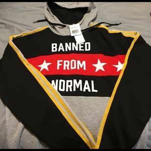 Adidas: Banned From Normal Size Small Sweat Shirt