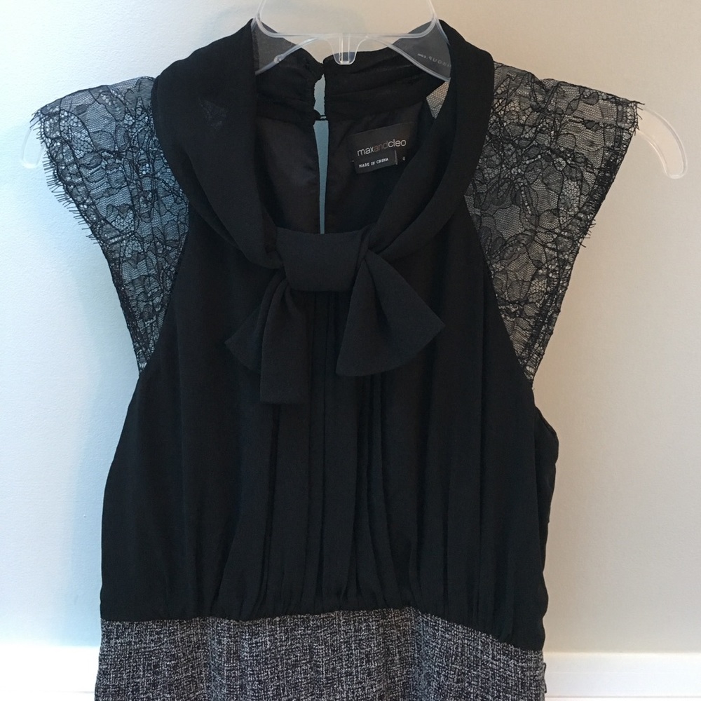 Max and Cleo Sheath Dress with Lace Detail - NWOT