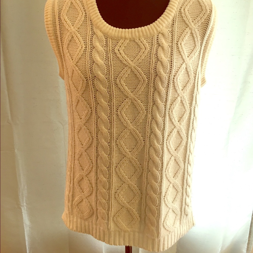 Vintage Oversized Sweater Vest