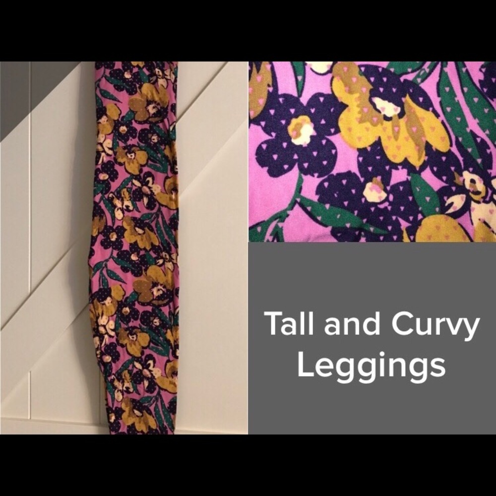 Flower leggings