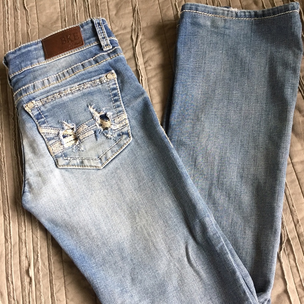 ***SOLD***BKE Stella Slim Stretch Bootcut Jeans