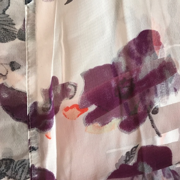 Beautiful floral long Kimono - Picture 3 of 8