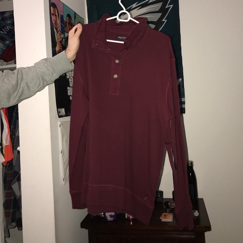 Nautica long sleeve thermal sweater- Brand New