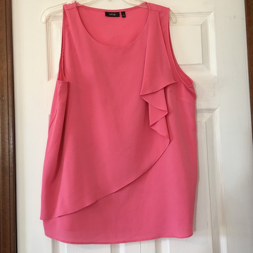 Pink Tank - Shell Blouse