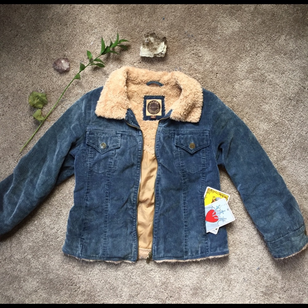 Vintage Corduroy Sherpa Jacket