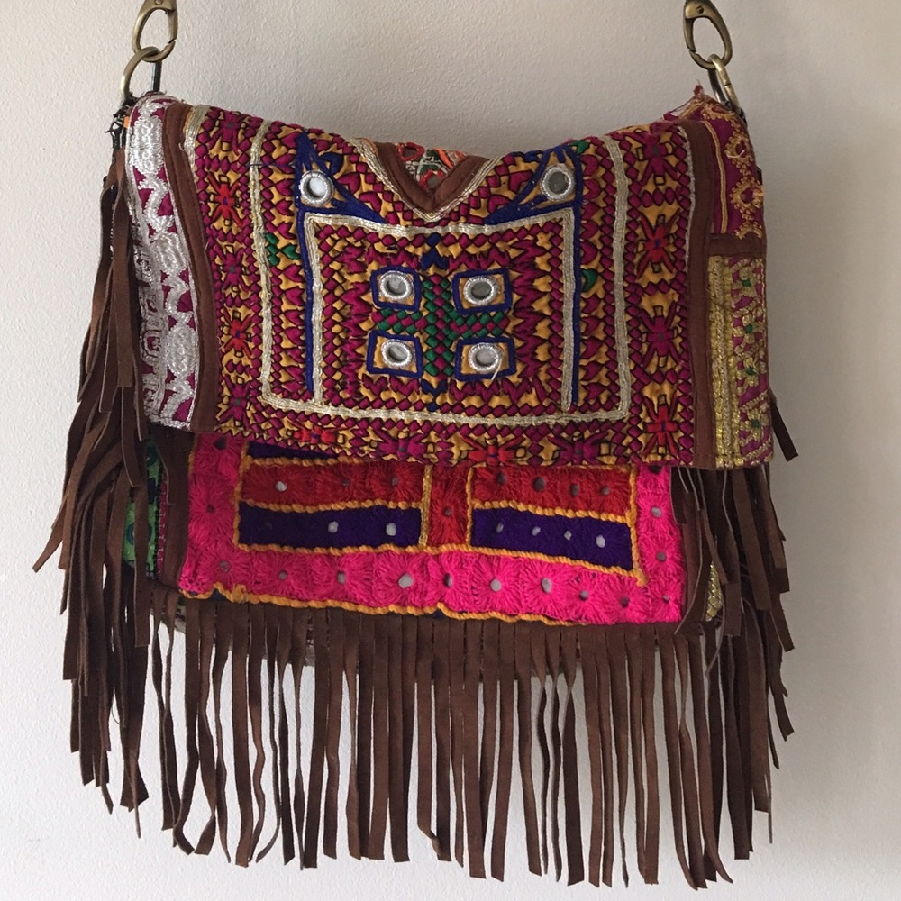 Festival Boho Bag Tribal Fringe