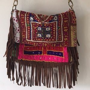 Festival Boho Bag Tribal Fringe