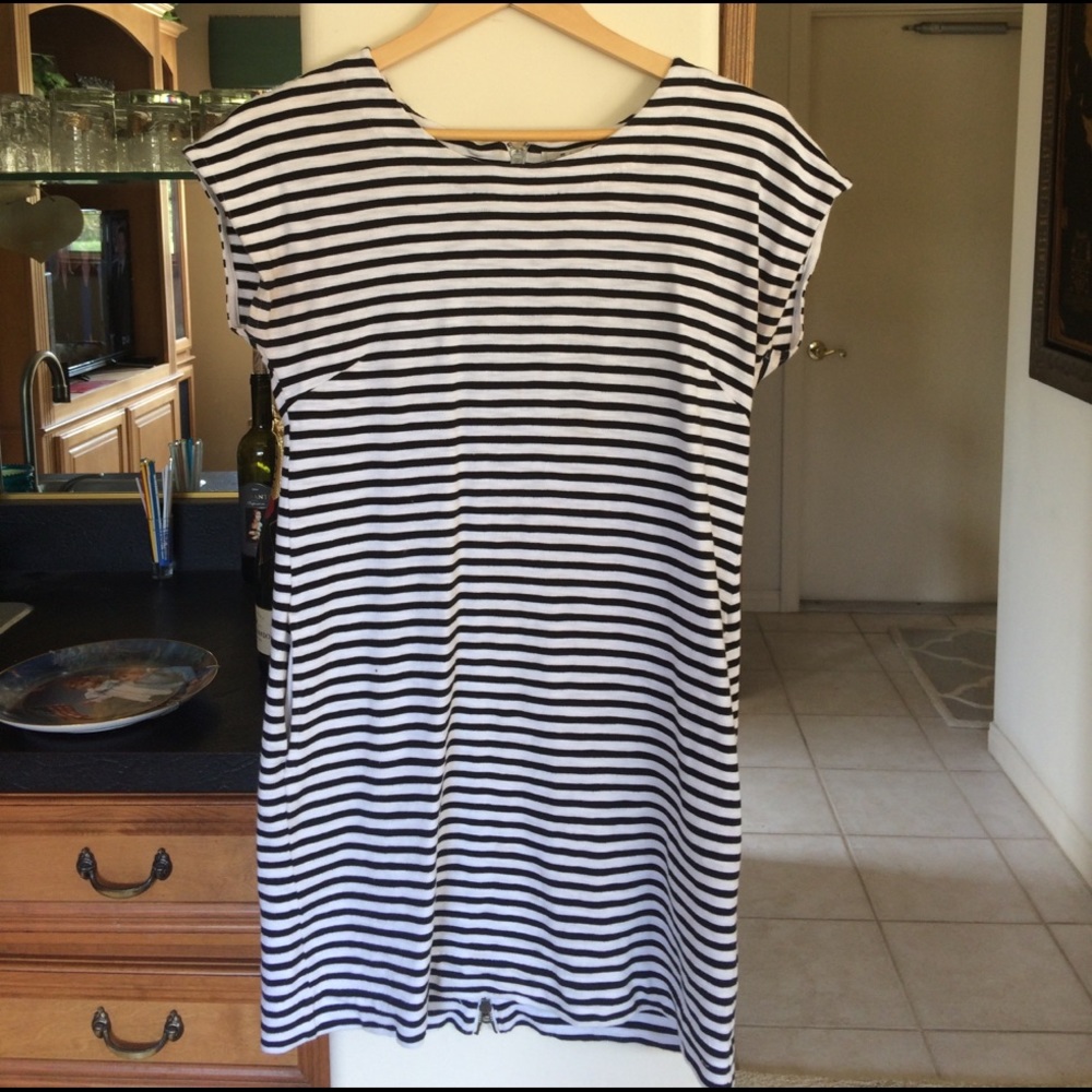 Madewell striped Zipline dress