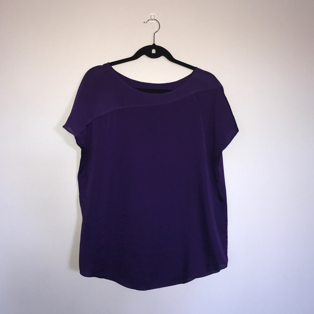 MOVING SALE!!! Beautiful Purple Sheer Top Shirt!