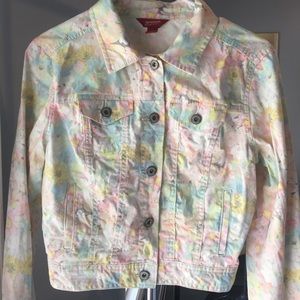 Arizona floral jean jacket