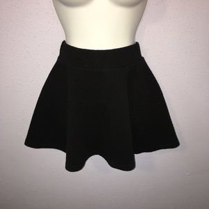 H&M Quilted Skater Skirt