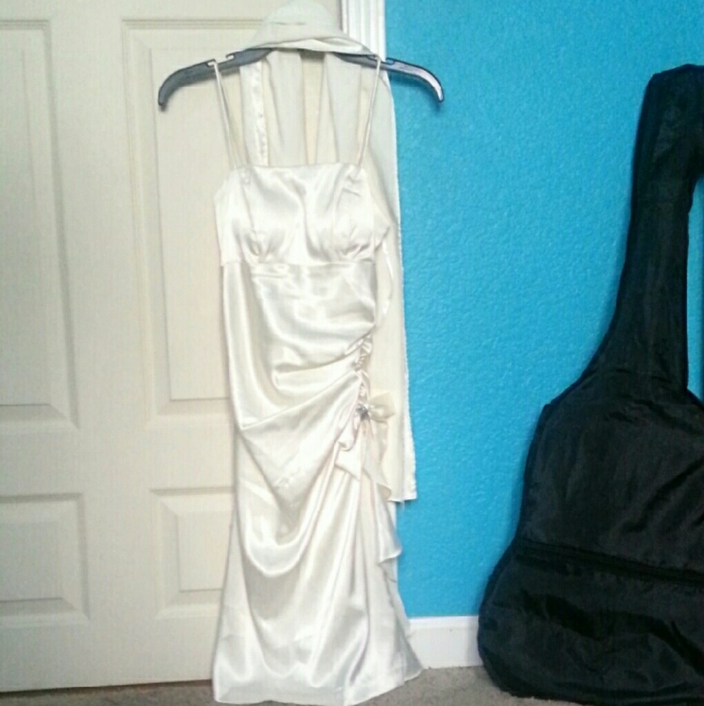 Bridesmaid/party/prom/wedding Pastel Dress