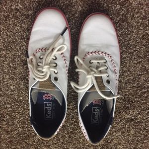 Keds size 6.5B Champion MLB Pennant - Red Sox