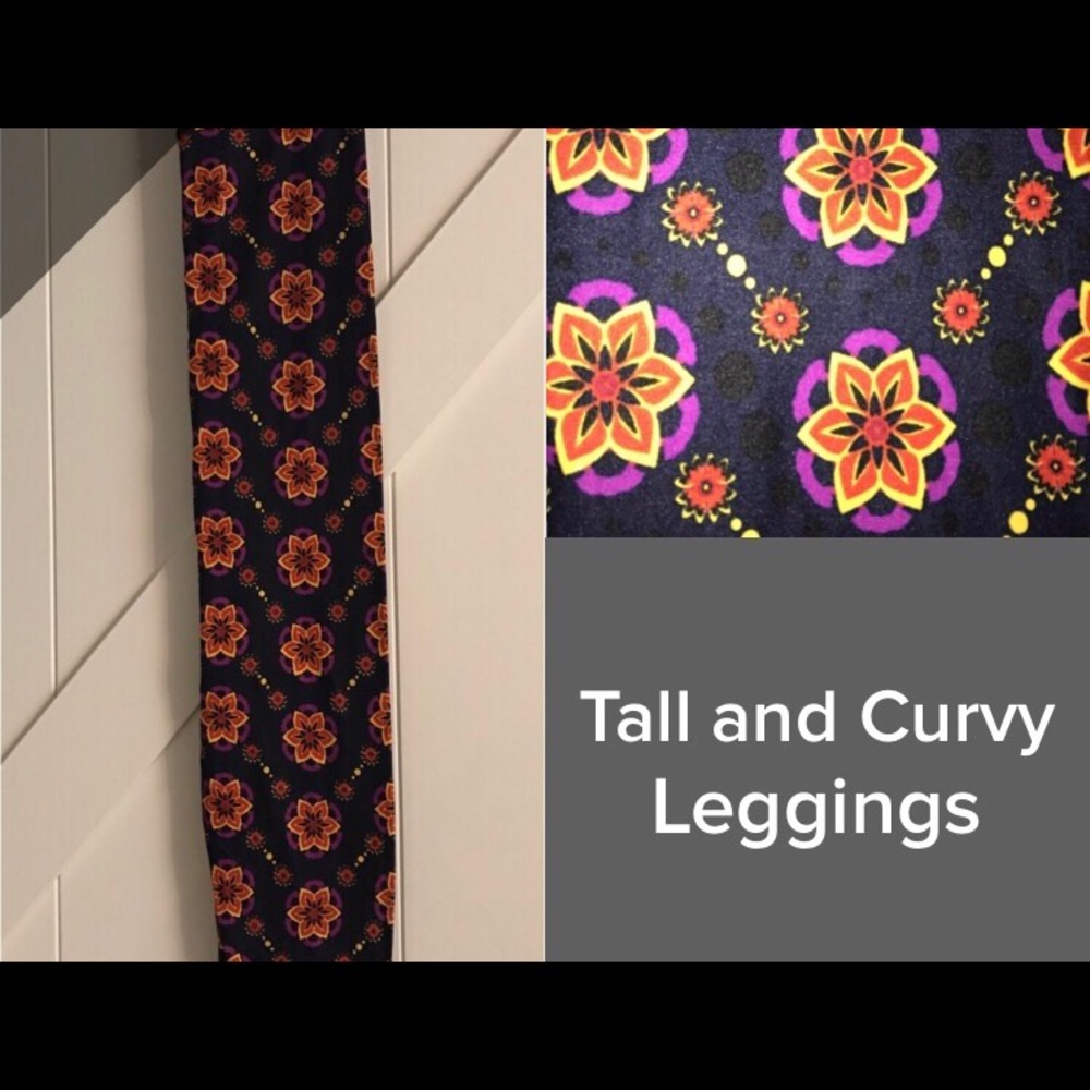 Flower leggings