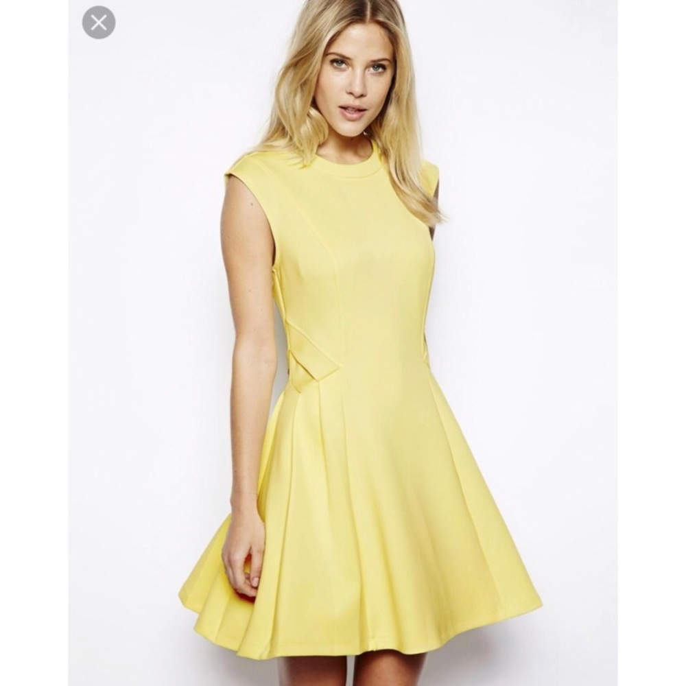 Ted Baker Yellow dress