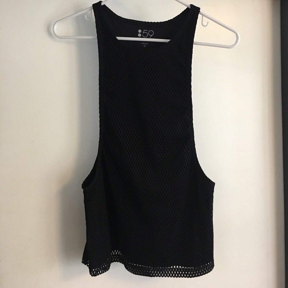 Splits59 black workout tank