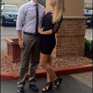 Express little black dress