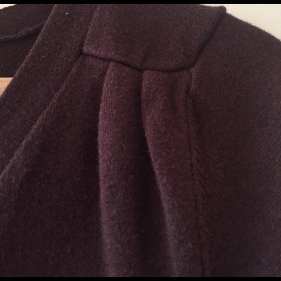 Brown cardigan -Maternity half sleeves - Picture 5 of 5