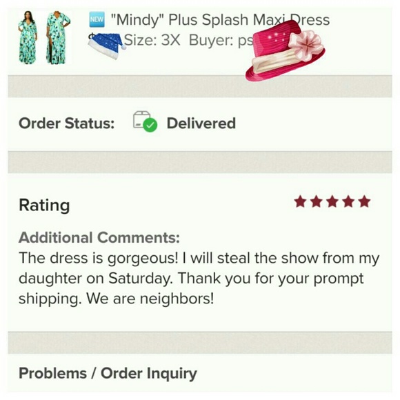 ➕ Splash Maxi Dress (1 LEFT) - Picture 5 of 5