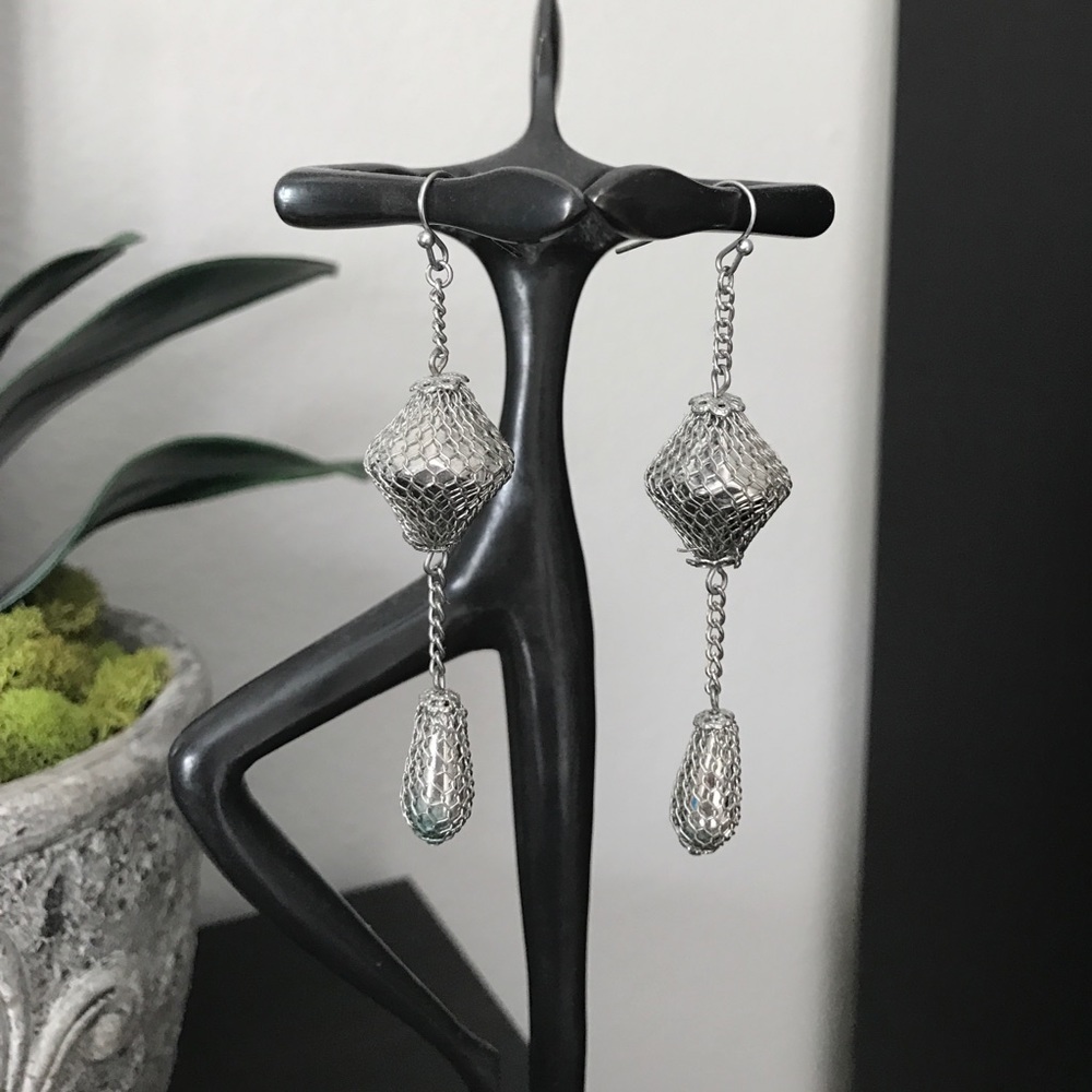 Dangle earrings- worn once