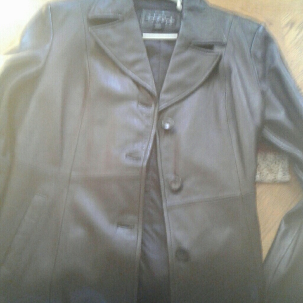 Leather jacket