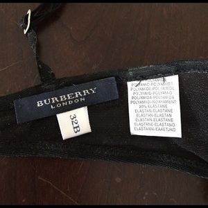 Burberry 32b Bra. Black