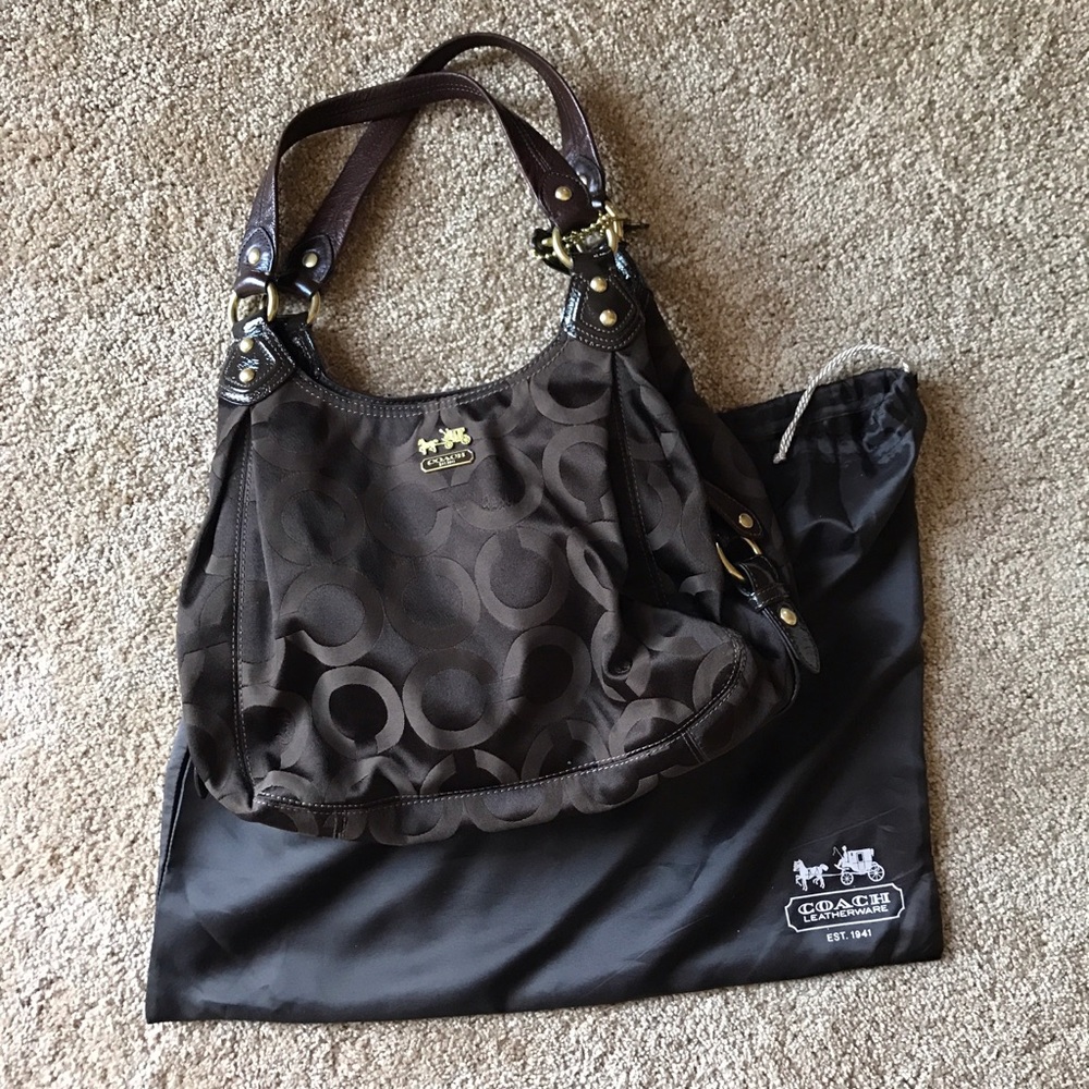 Authentic Coach Hobo Purse