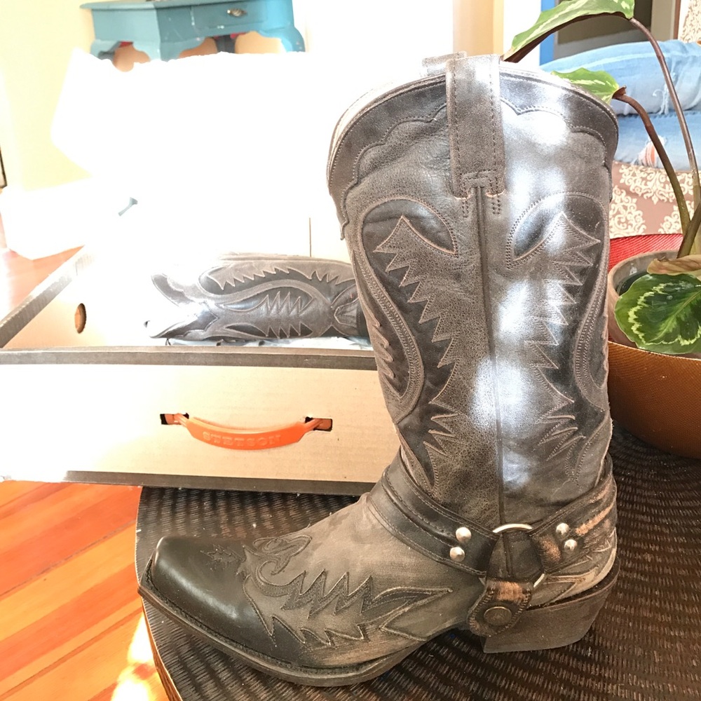 Mens ORIGINAL Stetson Mens Cowboy Boots