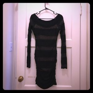 Black lace BCBG dress size small