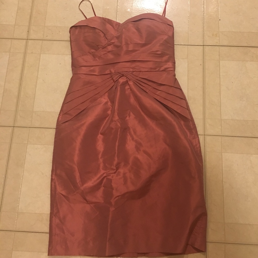 Banana Republic 100% Silk Strapless Dress