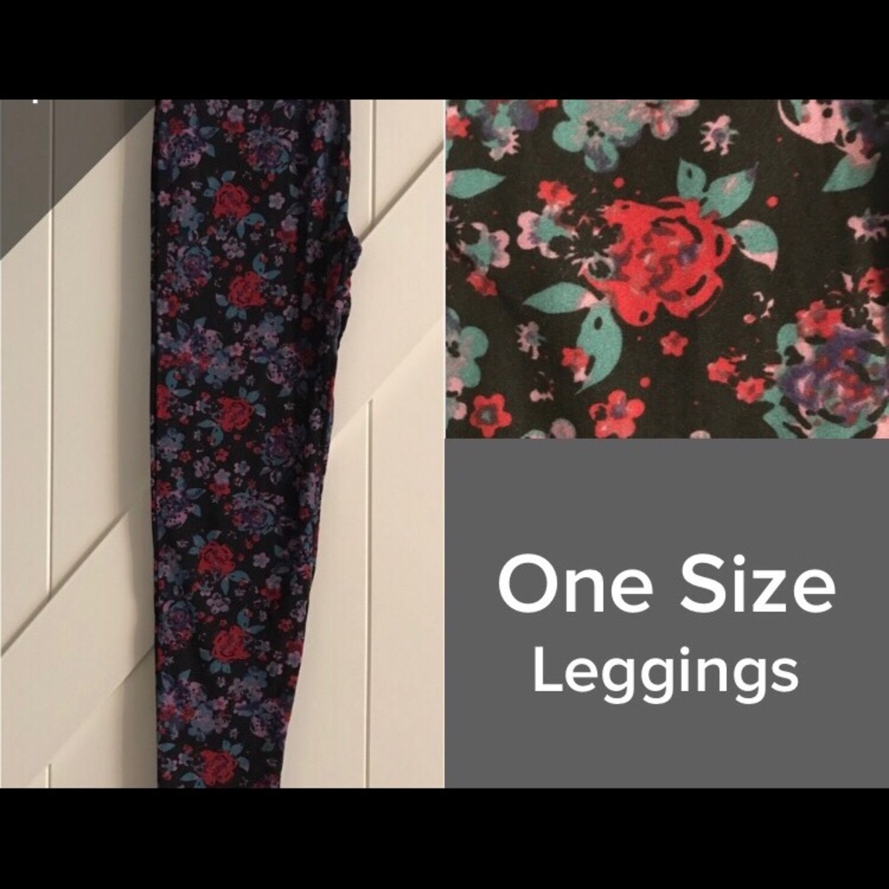 Flower leggings