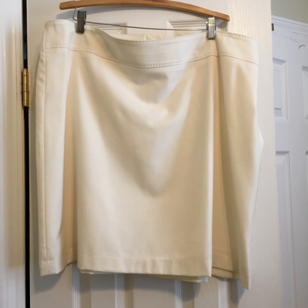 Talbots Italian Wool Flannel Pencil Skirt