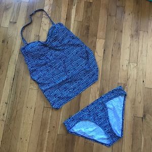 Maternity Tankini Electric Blue!