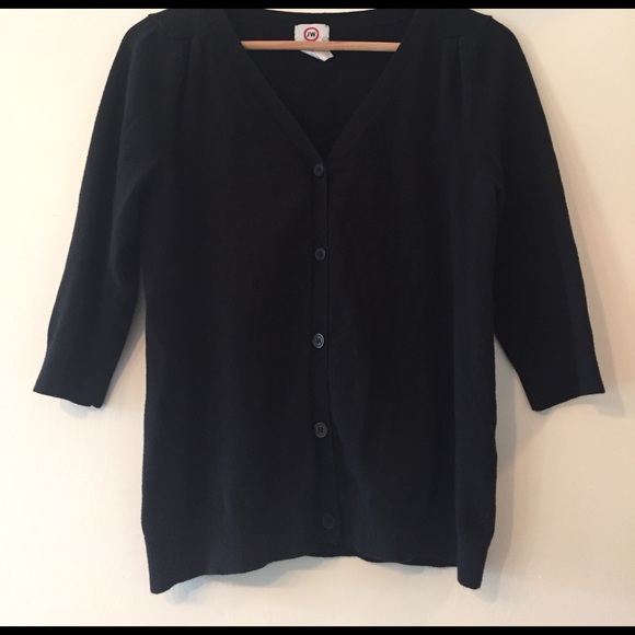 Black Cardigan - Maternity - Picture 2 of 4