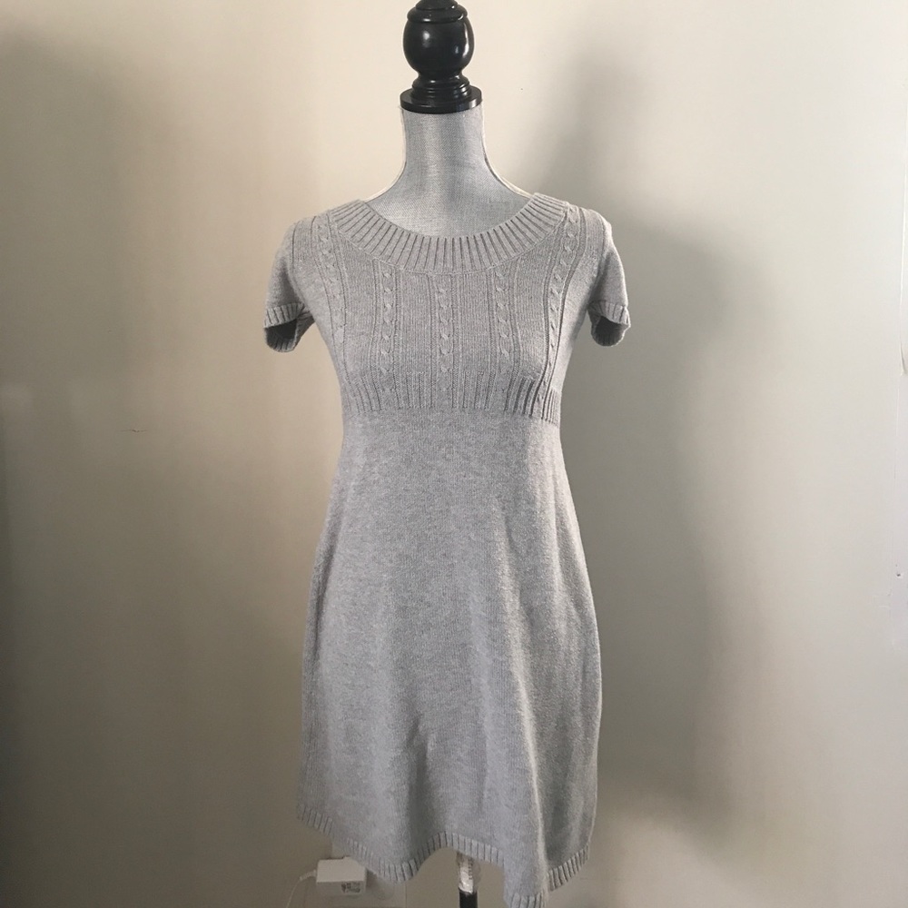 Old navy gray maturity sweater dress xs