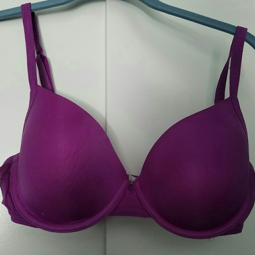 Purple Calvin Klein Brand 36C