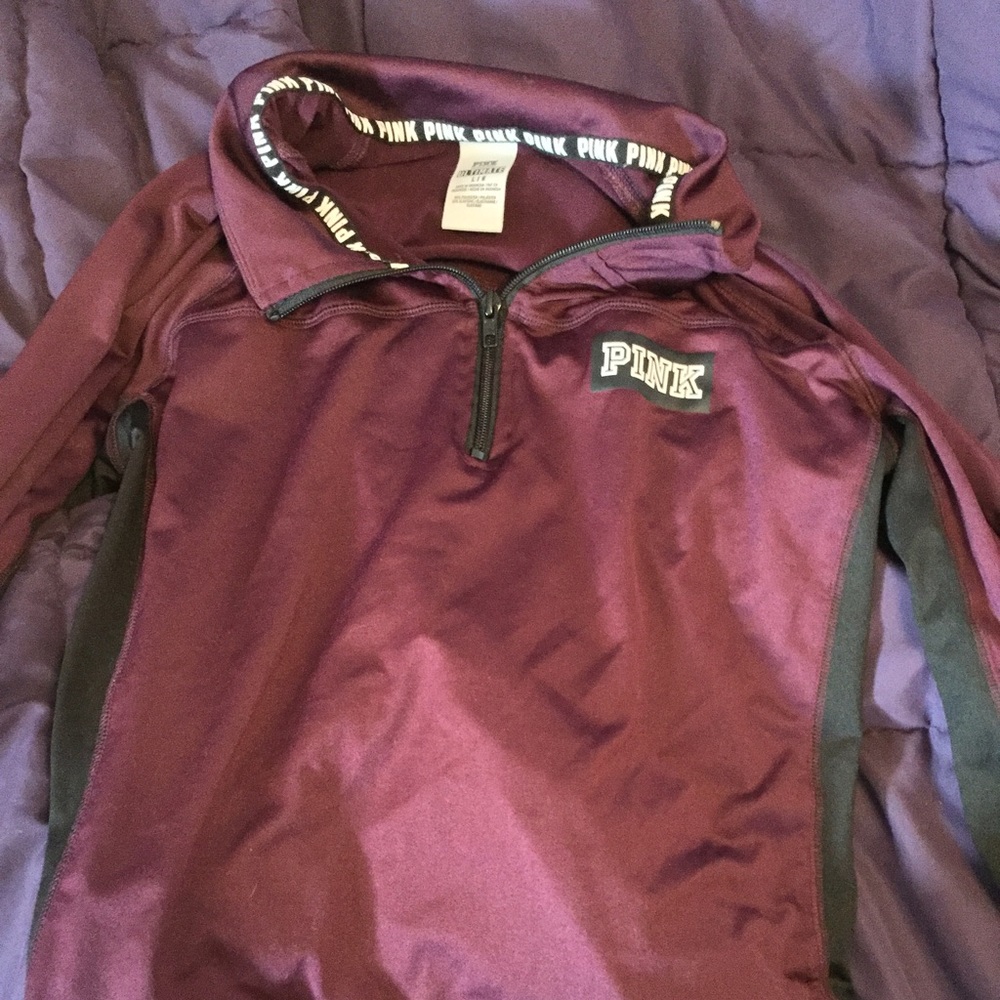 Victoria Secret PINK Quarter Zip Pullover