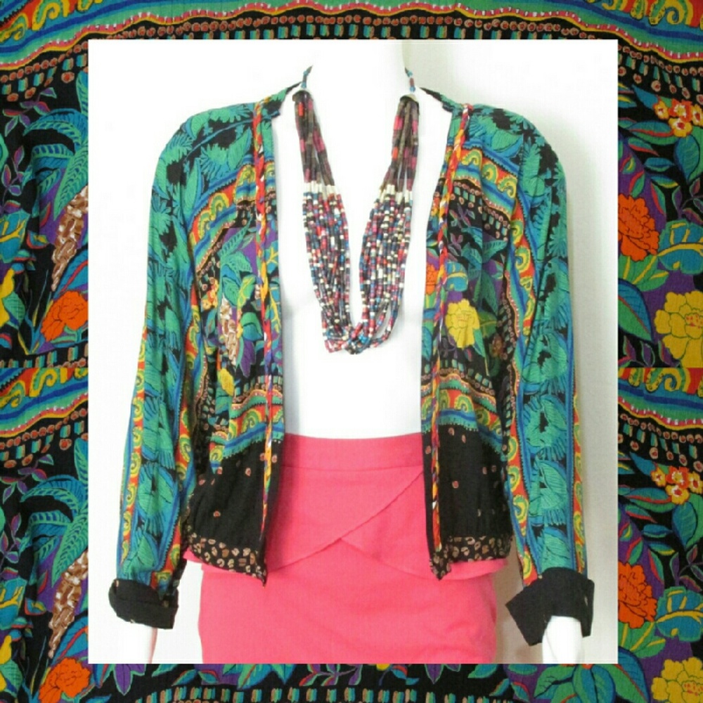 Floral Print Jacket