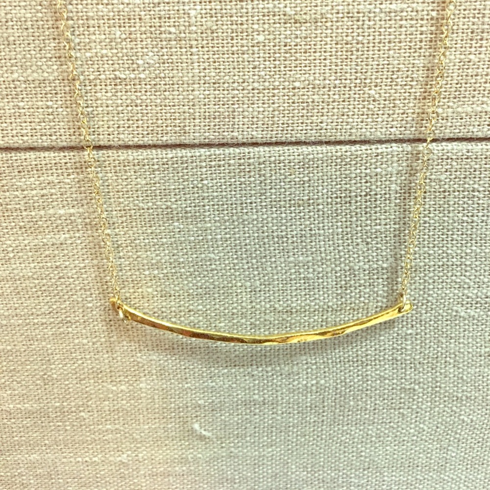 Gorjana Gold-Plated Bar Necklace