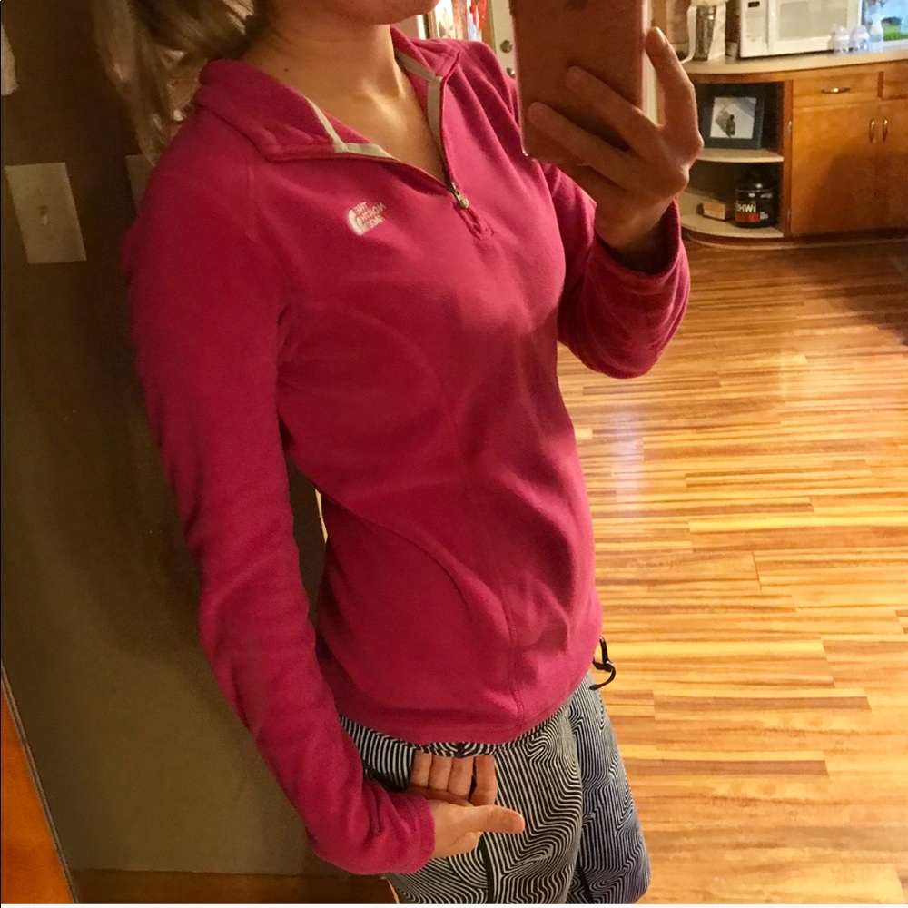 Pink North Face Women's Fleece